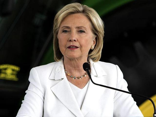 Hillary Clinton reached the 2,383 delegates needed to become the presumptive Democratic nominee with a decisive weekend victory in Puerto Rico. (Reuters File Photo) Hillary Clinton reached the 2,383 delegates needed to become the presumptive Democratic nominee with a decisive weekend victory in Puerto Rico. (Reuters File Photo)
