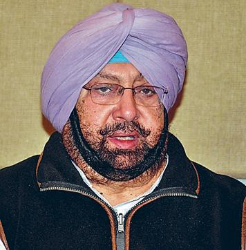 Captain was responding to the rival parties’ statements “celebrating” the income tax department and enforcement directorate’s summons to his son.(HT Photo)