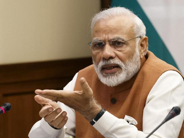 Prime Minister Narendra Modi may visit Israel early next year, as both countries prepare to celebrate the 25th anniversary of the establishment of full diplomatic relations, an official of the Jewish state said. (AP Photo) Prime Minister Narendra Modi may visit Israel early next year, as both countries prepare to celebrate the 25th anniversary of the establishment of full diplomatic relations, an official of the Jewish state said. (AP Photo)