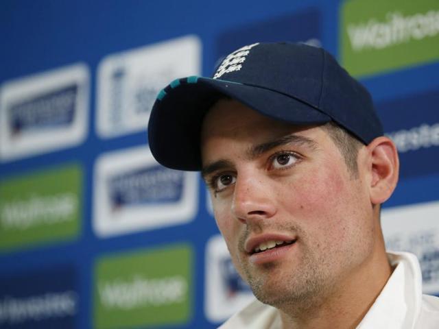 England captain Alastair Cook answers questions from the media during a press conference at Lord's cricket ground in London. (AFP Photo) England captain Alastair Cook answers questions from the media during a press conference at Lord's cricket ground in London. (AFP Photo)