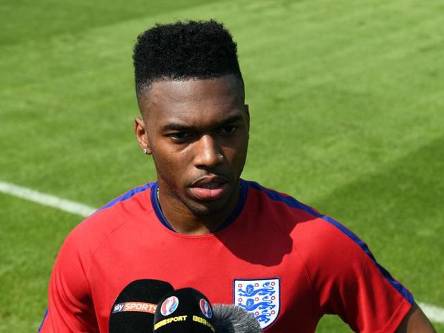 England's forward Daniel Sturridge speaks to the media at their training ground in Chantilly during the Euro 2016 football tournament (Reuters Photo) England's forward Daniel Sturridge speaks to the media at their training ground in Chantilly during the Euro 2016 football tournament (Reuters Photo)