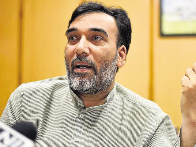 Delhi minister Gopal Rai has asked chief minister Arvind Kejriwal to relieve him of his duties as the transport minister on health grounds, sources said. (Hindustan Times) Delhi minister Gopal Rai has asked chief minister Arvind Kejriwal to relieve him of his duties as the transport minister on health grounds, sources said. (Hindustan Times)