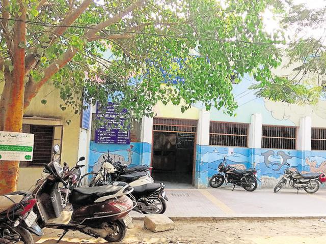 The children’s home in Delhi. The children’s home in Delhi.