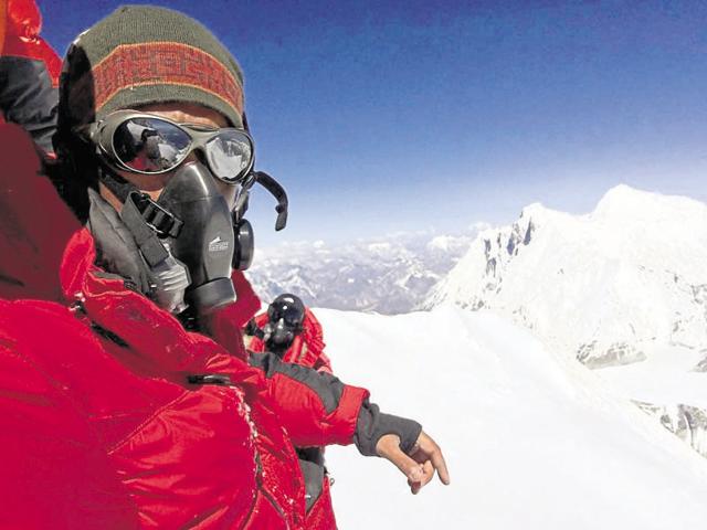Vajpai scaled Mount Makalu on May 23 after an expedition that lasted nearly two months. Vajpai scaled Mount Makalu on May 23 after an expedition that lasted nearly two months.
