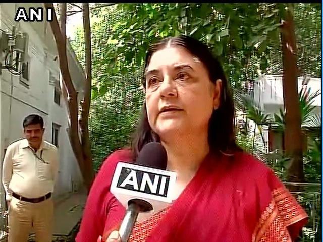 Maneka Gandhi said she could not understand the environment ministry’s ‘lust for killing’ animals. (ANI Photo) Maneka Gandhi said she could not understand the environment ministry’s ‘lust for killing’ animals. (ANI Photo)