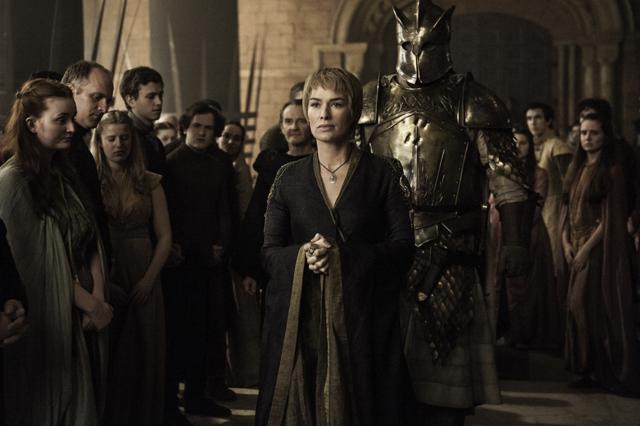 Cersei and the Mountain in a still from the upcoming episode 8 of Game of Thrones. (HBO) Cersei and the Mountain in a still from the upcoming episode 8 of Game of Thrones. (HBO)