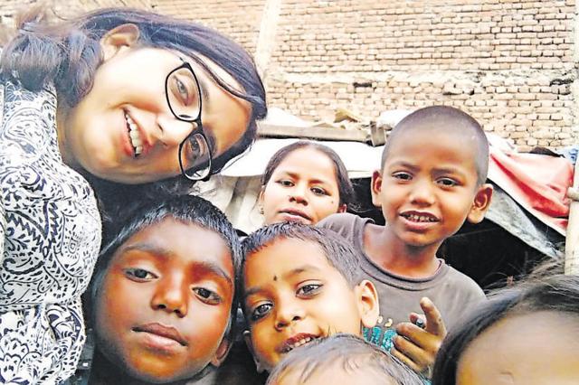 Arpna Chandail (above) runs a makeshift school from a house in Bhovapur, Ghaziabad. The owner and she teach nearly 40-45 children who come from deprived families, mostly engaged in ragpicking. (Pic courtesy:Arpna Chandail) Arpna Chandail (above) runs a makeshift school from a house in Bhovapur, Ghaziabad. The owner and she teach nearly 40-45 children who come from deprived families, mostly engaged in ragpicking. (Pic courtesy:Arpna Chandail)