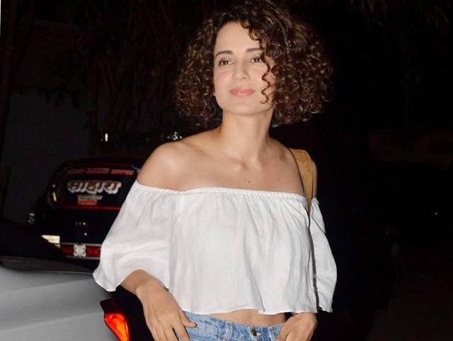 Actors Shraddha Kapoor, Daisy Shah and Kangana Ranaut flaunt the trend.(Yogen Shah)