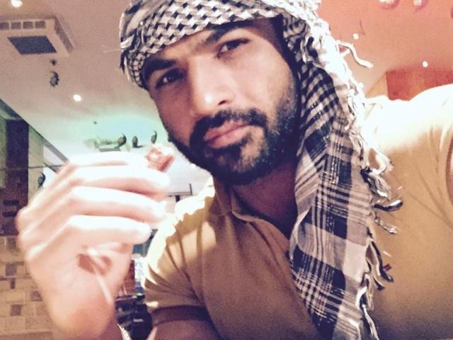 Actor Mohammad Nazim after Iftar. Actor Mohammad Nazim after Iftar.