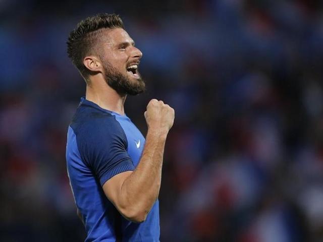 He may not have the same technical ability as Benzema, but with Giroud, France is forced to play with greater urgency and more directly, getting the ball up to him quicker. (Reuters) He may not have the same technical ability as Benzema, but with Giroud, France is forced to play with greater urgency and more directly, getting the ball up to him quicker. (Reuters)