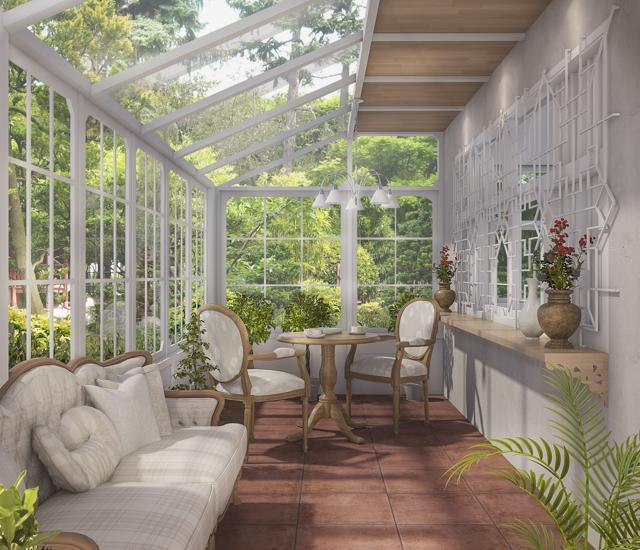 Turn your balcony space into a living room. (iStock) Turn your balcony space into a living room. (iStock)