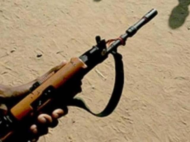 Awadhesh Singh Bhokta was shot seven times by an AK-47 assault rifle at Gewal Bigha village in Madanpur police station area of the district. He died on the spot.(Photo for representation) Awadhesh Singh Bhokta was shot seven times by an AK-47 assault rifle at Gewal Bigha village in Madanpur police station area of the district. He died on the spot.(Photo for representation)