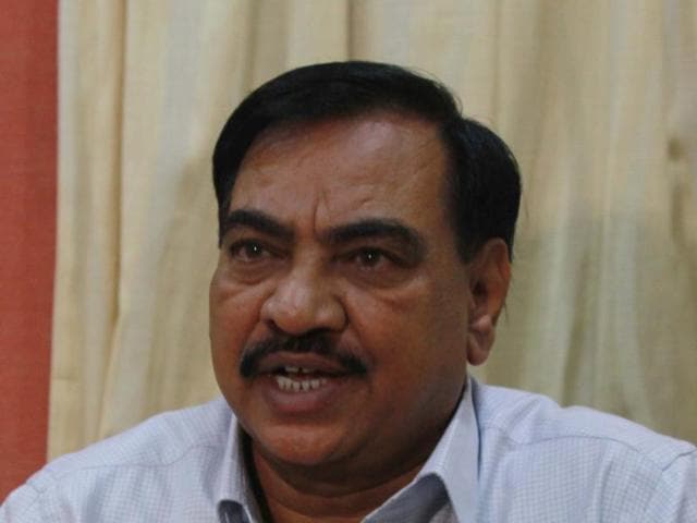 Eknath Khadse, the party’s Other Backward Class (OBC) face in Maharashtra, is hoping for a political comeback but rehabilitation looks tough. (HT Photo) Eknath Khadse, the party’s Other Backward Class (OBC) face in Maharashtra, is hoping for a political comeback but rehabilitation looks tough. (HT Photo)
