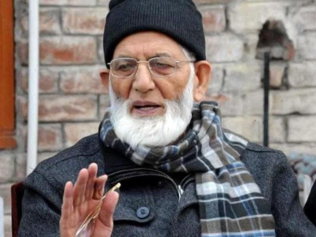 All Parties Hurriyat Conference chief Syed Ali Geelani told media persons on Thursday that the yatra was a “deliberate attempt to disturb the peaceful environment” in the state.(AFP File Photo) All Parties Hurriyat Conference chief Syed Ali Geelani told media persons on Thursday that the yatra was a “deliberate attempt to disturb the peaceful environment” in the state.(AFP File Photo)