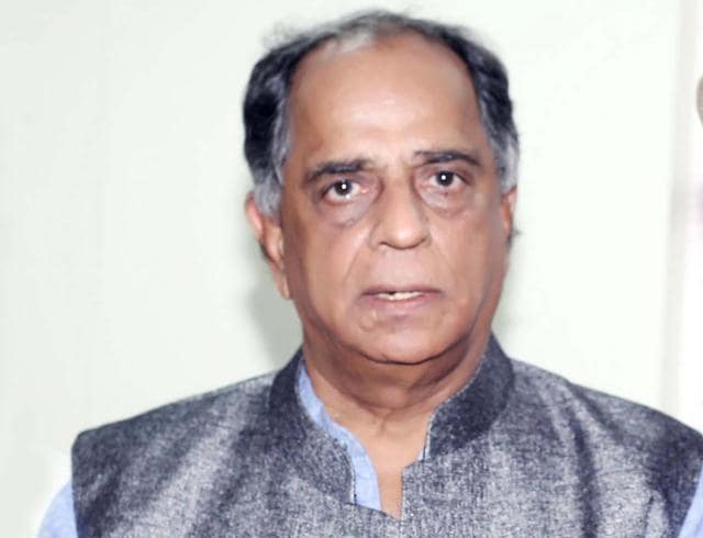 Sharughan Sinha thinks Pahlaj Nihalani (above) is only following the guidelines laid down by the government Sharughan Sinha thinks Pahlaj Nihalani (above) is only following the guidelines laid down by the government