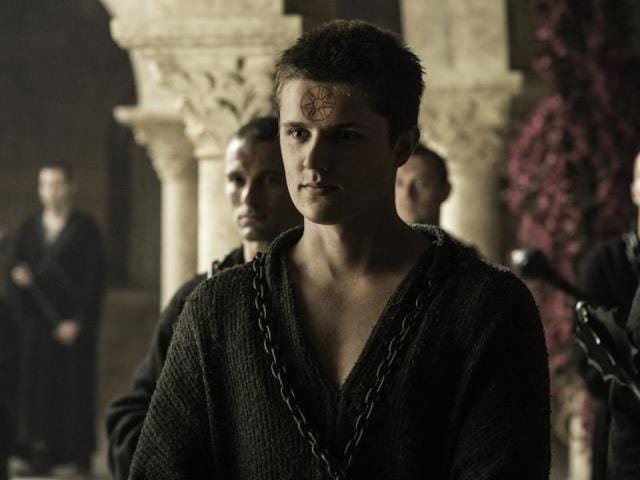 Why are they showing Lancel’s face? Doesn’t bode well for him. (HBO) Why are they showing Lancel’s face? Doesn’t bode well for him. (HBO)