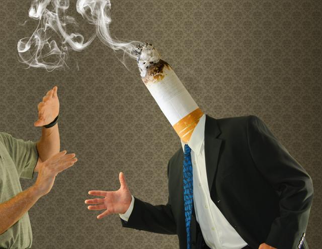 Young children with small airways and developing lungs are more susceptible to secondhand smoke from cigarettes, cigars, bidis, hookahs or pipes. (Shutterstock) Young children with small airways and developing lungs are more susceptible to secondhand smoke from cigarettes, cigars, bidis, hookahs or pipes. (Shutterstock)