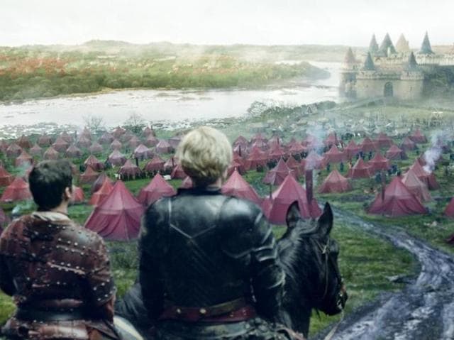 Also, Brienne and Pod are here too. Jaime and Brienne are heading for a reunion. Yay. (HBO) Also, Brienne and Pod are here too. Jaime and Brienne are heading for a reunion. Yay. (HBO)
