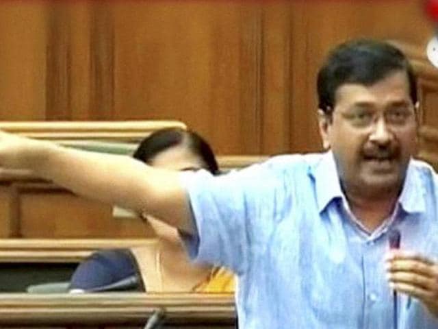 Delhi chief minister Arvind Kejriwal on Friday said the civic bodies were so corrupt that even Prime Minister Narendra Modi would have to bribe officials if he wanted to build a balcony in his house. (PTI) Delhi chief minister Arvind Kejriwal on Friday said the civic bodies were so corrupt that even Prime Minister Narendra Modi would have to bribe officials if he wanted to build a balcony in his house. (PTI)