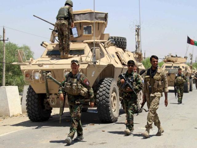 Afghan forces prepare for battle with Taliban on the outskirts of Kunduz city, northern Afghanistan on June 21,2015. (Reuters File Photo) Afghan forces prepare for battle with Taliban on the outskirts of Kunduz city, northern Afghanistan on June 21,2015. (Reuters File Photo)