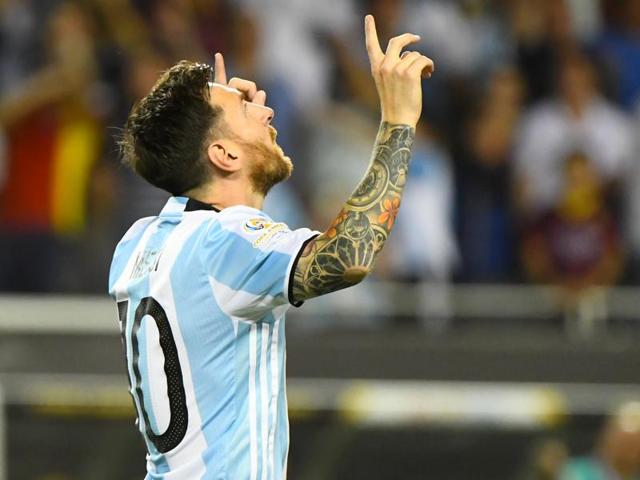 Messi missed Argentina’s opener against Chile, but scored three in just 18 minutes. (USA Today Sports) Messi missed Argentina’s opener against Chile, but scored three in just 18 minutes. (USA Today Sports)