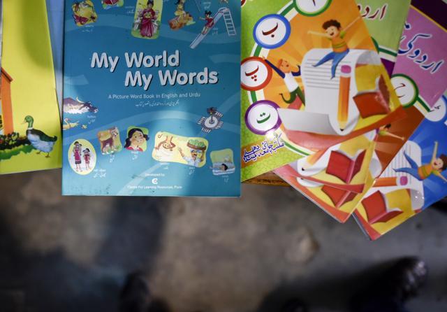 Many shops in the market also stock children’s books in Urdu, but there are very few buyers for them. (Ravi Choudhary/ Hindustan Times) Many shops in the market also stock children’s books in Urdu, but there are very few buyers for them. (Ravi Choudhary/ Hindustan Times)