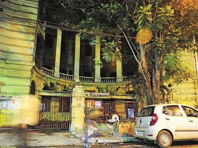 The office of The Statesman newspaper in Kolkata.
