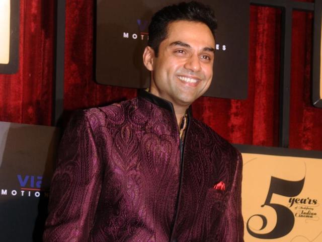Abhay Deol poses as he attends the Viacom 18 Motion Pictures 5 years completion party in Mumbai. (AFP) 