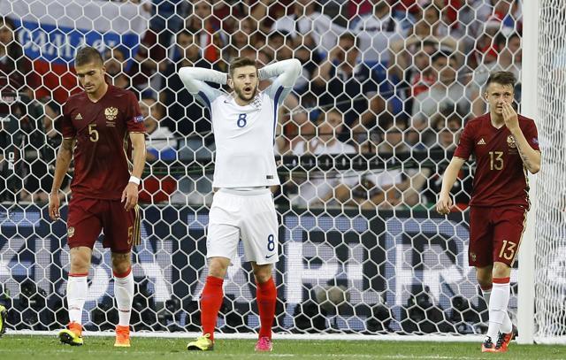 Adam Lallana missed a crucial chance to double England’s lead. (AP) Adam Lallana missed a crucial chance to double England’s lead. (AP)