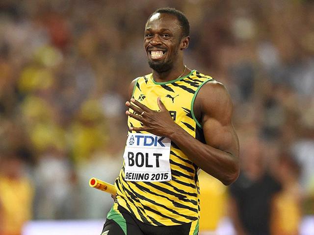 Bolt’s teammate Nesta Carter, who helped the 4x100 team to Olympic and world championship titles, returned a doping violation for the banned stimulant methylhexanamine.(Reuters)
