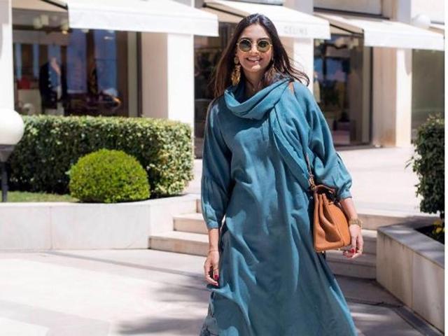 Sonam Kapoor has some refreshing, new meaning to offer for the dreaded ‘Monday blues’! The actor shared her stunning pictures and tagged them ‘#Mondayblues’. (Instagram)