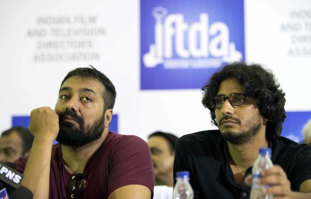 Filmmakers Anurag Kashyap and Abhishek Chaubey during a press conference in Mumbai on June 8, 2016. (IANS) Filmmakers Anurag Kashyap and Abhishek Chaubey during a press conference in Mumbai on June 8, 2016. (IANS)