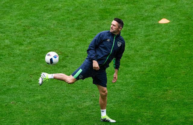 Robbie Keane is available for the match, having overcome a knock suffered in training. (AFP)
