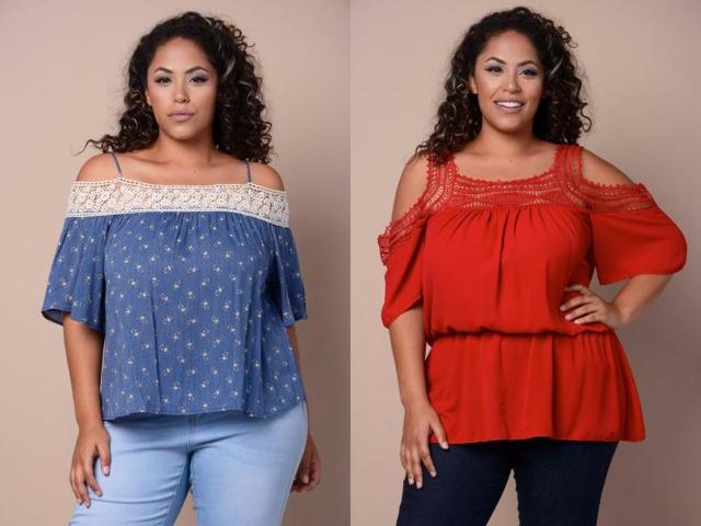 Off-the-shoulder textured top: This top is timeless and coquettish all at once. (Pinterest) 