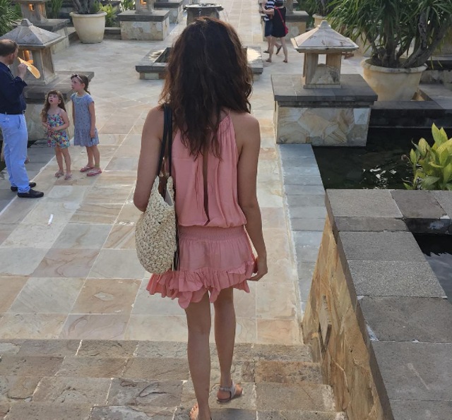 Karishma heads out in bali during her beach vacation. (Instagram) 