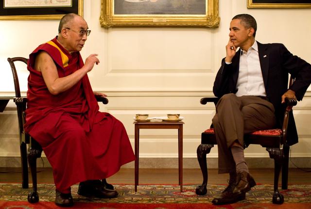 Despite China’s opposition, Obama had met Dalai Lama in the past. (Twitter) Despite China’s opposition, Obama had met Dalai Lama in the past. (Twitter)