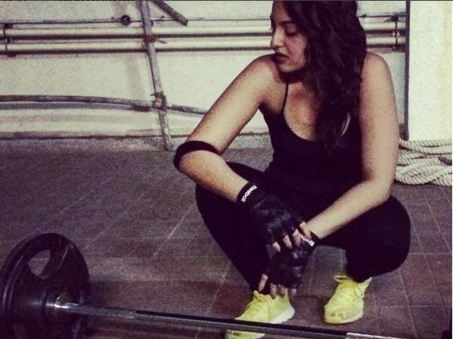Sonakshi Sinha shares a workout picture.  (Instagram) 