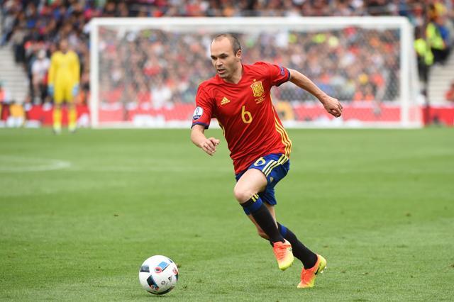 Iniesta delivered a perfect chip for Pique to score with. (AFP) Iniesta delivered a perfect chip for Pique to score with. (AFP)