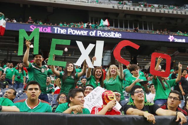 Fans of Mexico wait in the stands prior to the start of a group C match between Mexico and Venezuela. (AFP Photo) Fans of Mexico wait in the stands prior to the start of a group C match between Mexico and Venezuela. (AFP Photo)