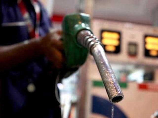 Petrol prices were last hiked by Rs 2.58 a litre on June 1 and diesel by Rs 2.26 a litre following oil prices crossing $50 per barrel mark. Petrol prices were last hiked by Rs 2.58 a litre on June 1 and diesel by Rs 2.26 a litre following oil prices crossing $50 per barrel mark.