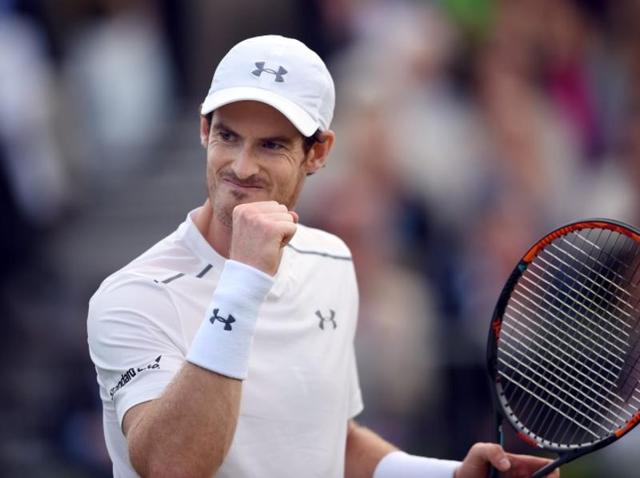 Murray won his first match since losing the French Open final to Novak Djokovic. (AFP) Murray won his first match since losing the French Open final to Novak Djokovic. (AFP)