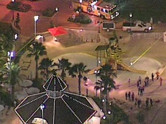 This image taken from video provided by courtesy of WKMG shows an area near where an alligator dragged a 2-year-old boy into the water near Disney's upscale Grand Floridian Resort & Spa in Orlando, Florida. (AP Photo) This image taken from video provided by courtesy of WKMG shows an area near where an alligator dragged a 2-year-old boy into the water near Disney's upscale Grand Floridian Resort & Spa in Orlando, Florida. (AP Photo)