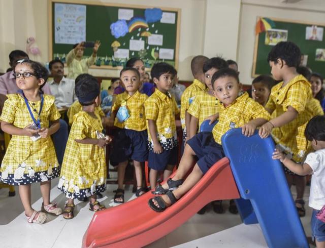 This kid occupies a position of pride. (KUNAL PATIL) This kid occupies a position of pride. (KUNAL PATIL)