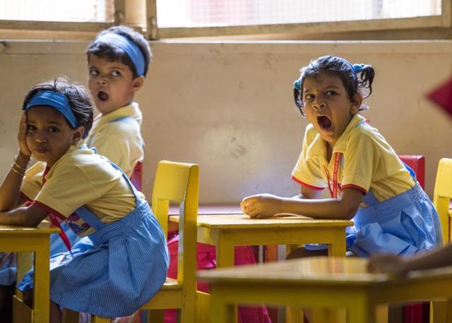 Their thoughts: Once upon a time in a school, we got bored! (SATISH BATE) Their thoughts: Once upon a time in a school, we got bored! (SATISH BATE)