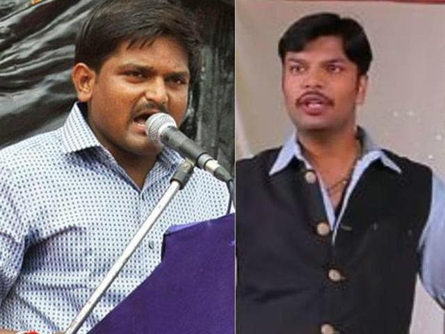 The Central Board of Film Certification has expressed concerns over similarities between the protagonist of Salagto Sawaal Anamat (right) and Patel quota activist, Hardik Patel (left).