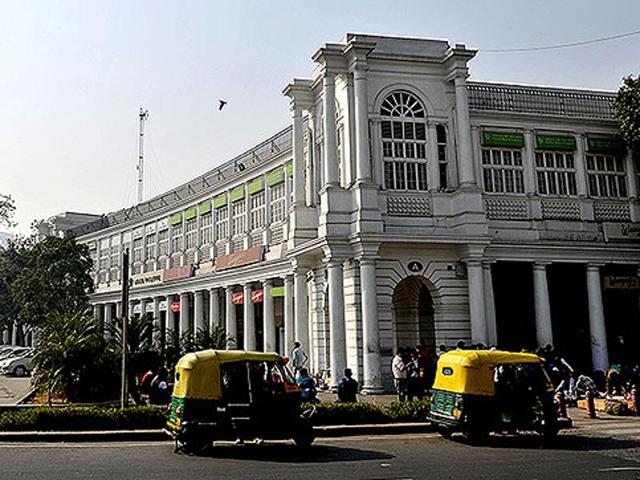 Connaught Place’s central location and ease of connectivity continues to attract big corporates - especially banks, other financial institutions and engineering firms.(HT File Photo)