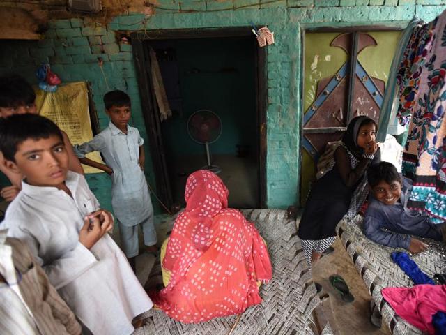 A property on sale after its ower migrated from Kairana (HT Photo) A property on sale after its ower migrated from Kairana (HT Photo)