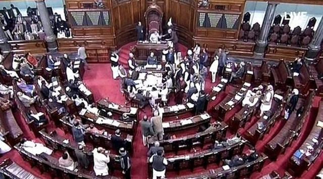 Fifty-five of the 57 newly-elected parliamentarians to the Rajya Sabha are crorepatis, according to a survey released by the Association for Democratic Reforms (ADR) on Wednesday.(PTI Photo)