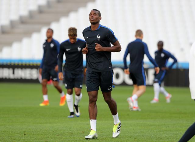 Juventus star Paul Pogba had a disappointing outing in France’s opener against Romania. (AP) Juventus star Paul Pogba had a disappointing outing in France’s opener against Romania. (AP)