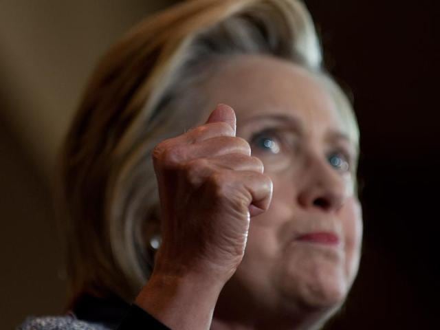Hillary Clinton won nearly 79% of the vote, compared with just 21% for Bernie Sanders, with nearly all votes counted, according to US networks. (Reuters) Hillary Clinton won nearly 79% of the vote, compared with just 21% for Bernie Sanders, with nearly all votes counted, according to US networks. (Reuters)
